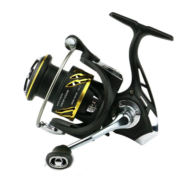 Zero-Gap Metal Spinning Fishing Reel 5.2:1 High-Speed Gear Ratio