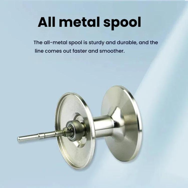 Baitcasting Fishing Reel 6.3:1 Gear Ratio with Magnetic Brake System, 12-Setting Adjustable