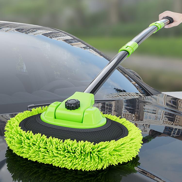 SUITU LS-444 Three-section Curved Car Wash Brush Chenille Car Wash Mop