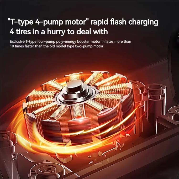 Portable Wireless Digital Display Car Automatic Air Pump