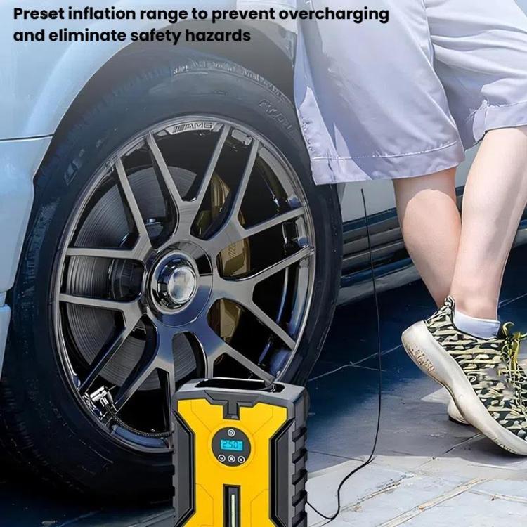 SUITU ST-929ASX 19-cylinder Wired Digital Display Car Air Pump Portable High-Pressure Automatic Air Pump