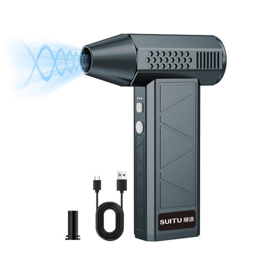 SUITU ST-8113 Outdoor Turbine Fan Home Lithium-ion Dust Blower Handheld Hair Dryer