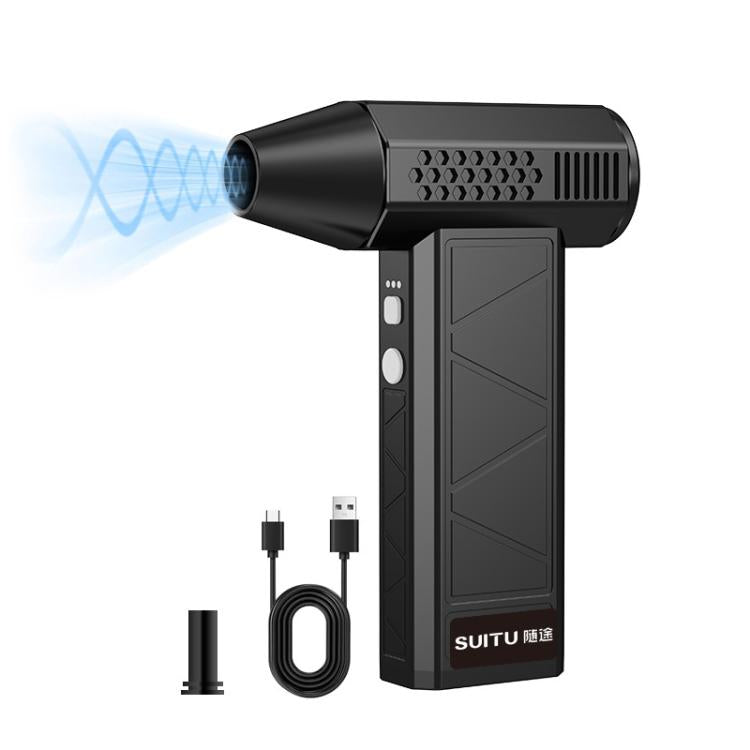 SUITU ST-8113 Outdoor Turbine Fan Home Lithium-ion Dust Blower Handheld Hair Dryer