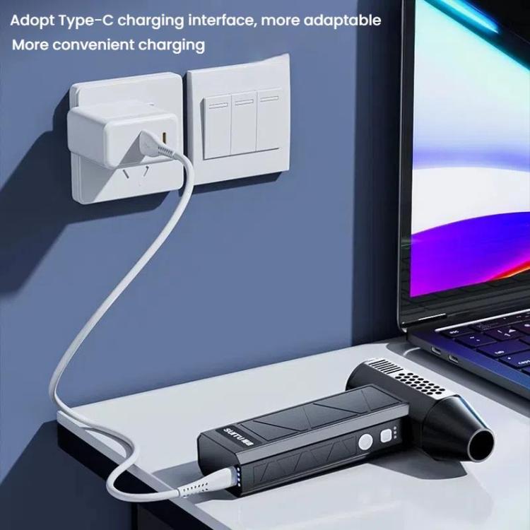 SUITU ST-8113 Outdoor Turbine Fan Home Lithium-ion Dust Blower Handheld Hair Dryer