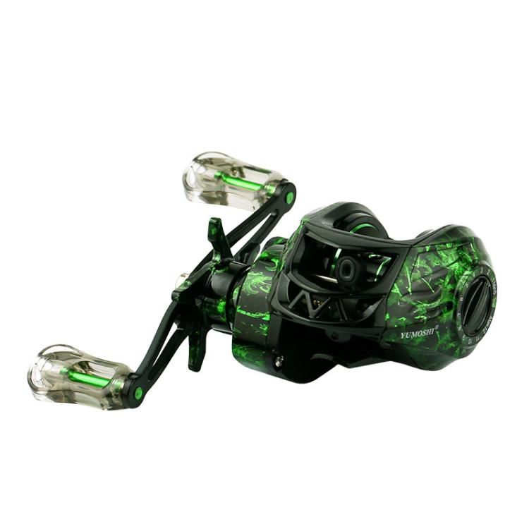 Baitcasting Fishing Reel 6.3:1 Gear Ratio With Magnetic Brake System, 12-Setting Adjustable