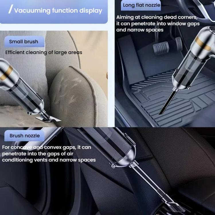SUITU ST-6665 Pro Car Wireless Vacuum Cleaner High Power Portable Mini Handheld Blower Vacuum Cleaner