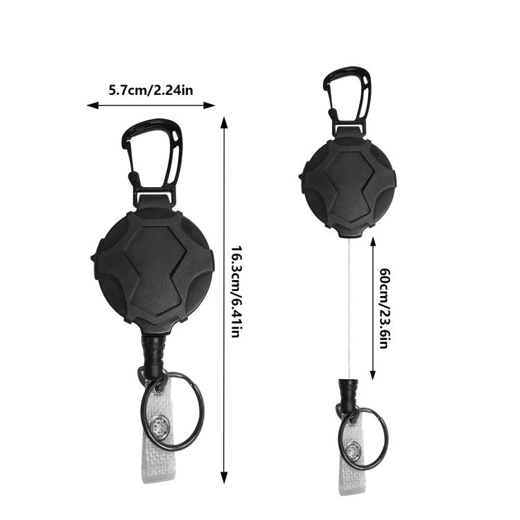 Hangable Climbing Buckle Retractable Anti-Loss Outdoor Climbing Pull Buckle