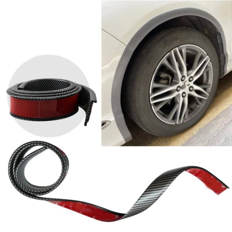 Self-Adhesive Car Wheel Arch Trim Protective Strip Anti-Scratch Guard for Vehicle Door Edge Length 1.5m
