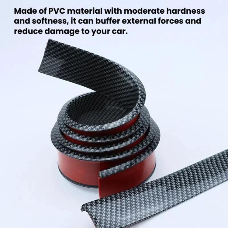 Self-Adhesive Car Wheel Arch Trim Protective Strip Anti-Scratch Guard for Vehicle Door Edge Length 1.5m