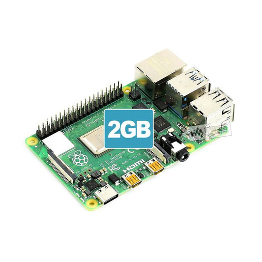 BCM2711B0 64-Bit Quad-Core 4K Dual Mini HDMI For DIY, IoT, Python Development