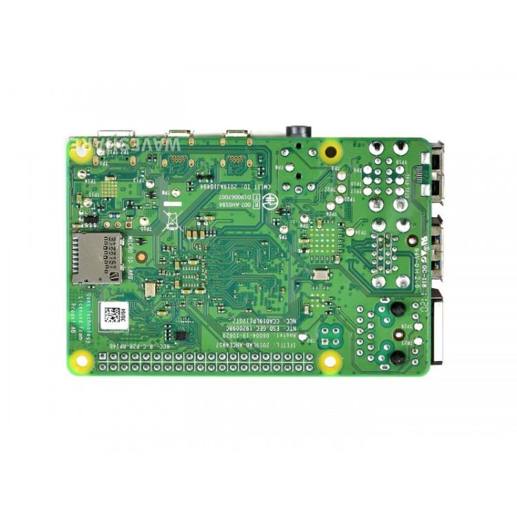 BCM2711B0 64-Bit Quad-Core 4K Dual Mini HDMI For DIY, IoT, Python Development, Waveshare For Raspberry Pi 4 Model 4GB, Waveshare For Raspberry Pi 4 Model B 8GB