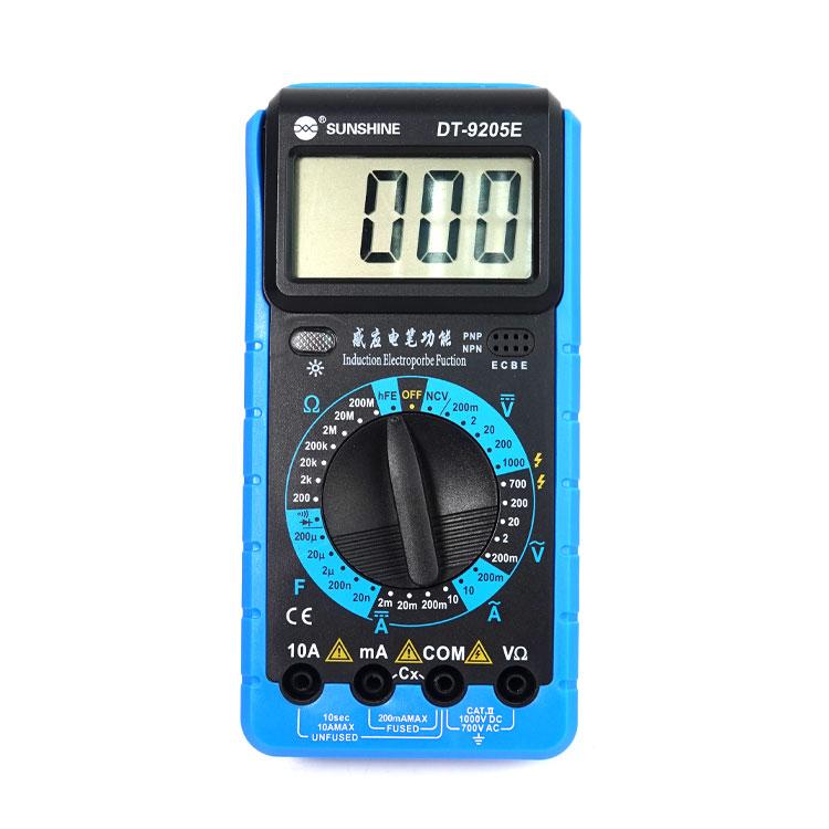 High-Precision Digital Multimeter For Measuring Current Voltage Portable Repair Electrician Meter With Burn Protection
