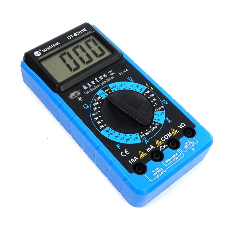 High-Precision Digital Multimeter For Measuring Current Voltage Portable Repair Electrician Meter With Burn Protection