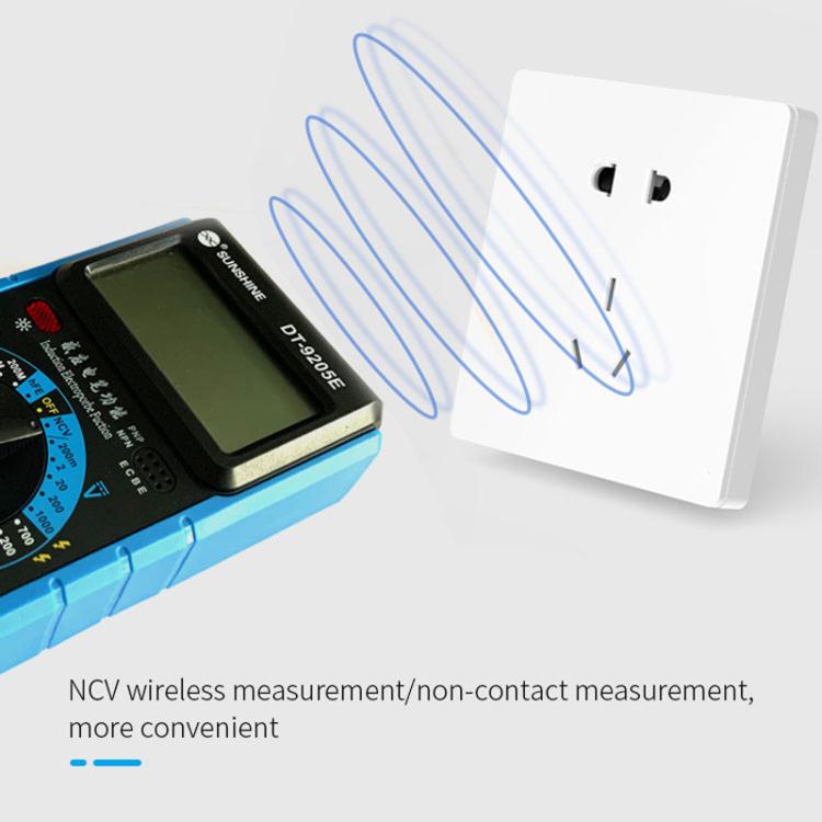 High-Precision Digital Multimeter For Measuring Current Voltage Portable Repair Electrician Meter With Burn Protection