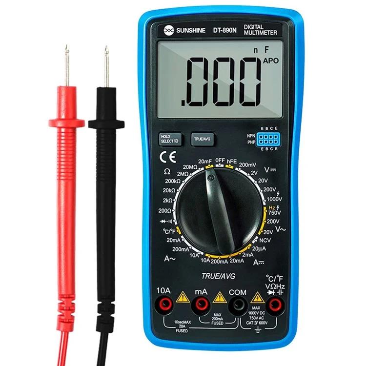 High-precision Digital Multimeter Portable Repair Meter With Burn Protection