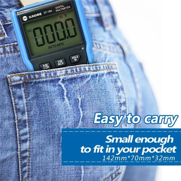 Mini Smart Digital Multimeter With LCD Display Repair Tool Tester