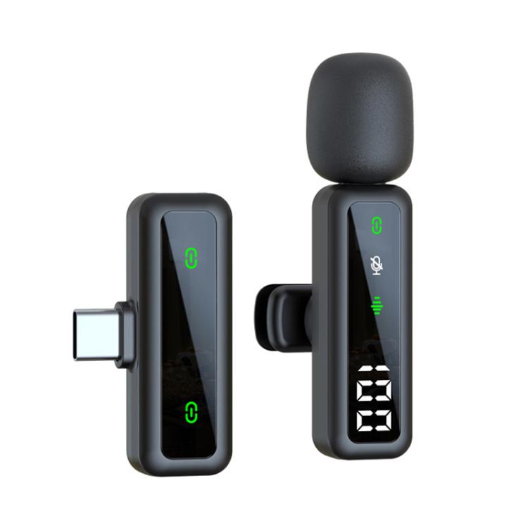 Live Noise Reduction Video Shooting Mini Mobile Phone Microphone Digital Wireless Lapel Microphone