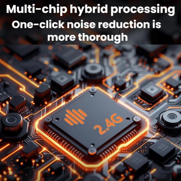 Dual Microphone Mini Wireless Finger Clip Microphone Mobile Phone Live Noise Reduction Bluetooth Microphone