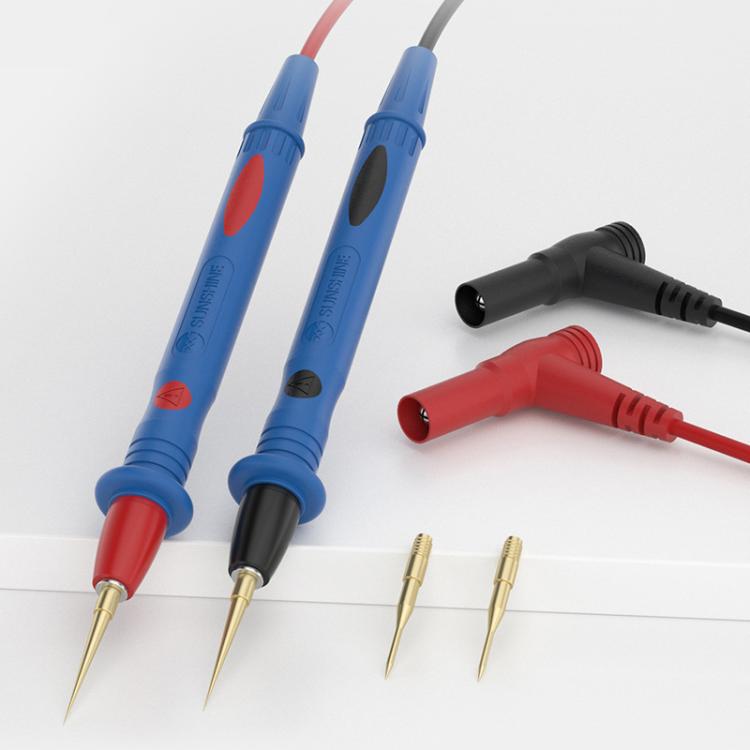 Replaceable Stainless Steel Probe Tips Soft Silicone Multimeter Probe Tips