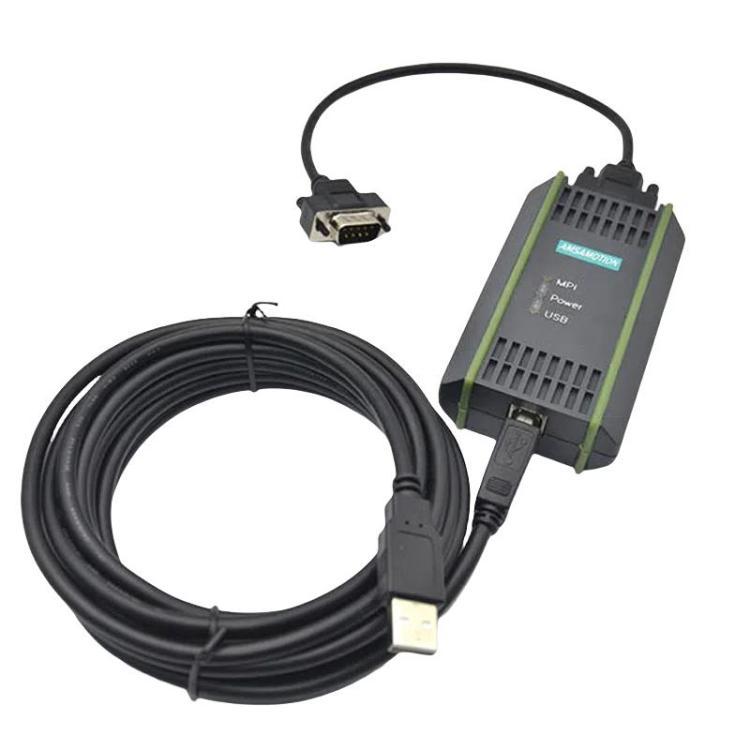 AMSAMOTION USB-MPI Programming Cable Converter For Siemens S7-200/S7-300/S7-400 PLCs  6GK1571-0BA00-0AA0