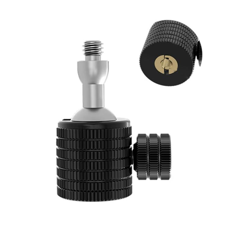 Female To 1/4 Male Universal Mini Ball Head Adapter Mount Aluminium Alloy Mobile Phone Camera Tripod Accessories