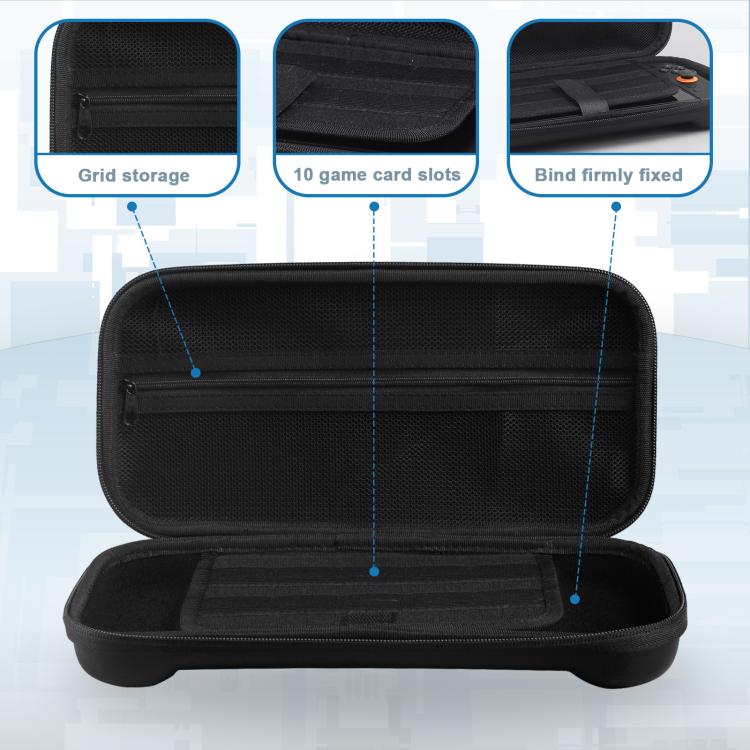 For Nintendo Switch 2 EVA Hard Shell Carrying Case Shockproof  Anti-Crush Protective Travel Case