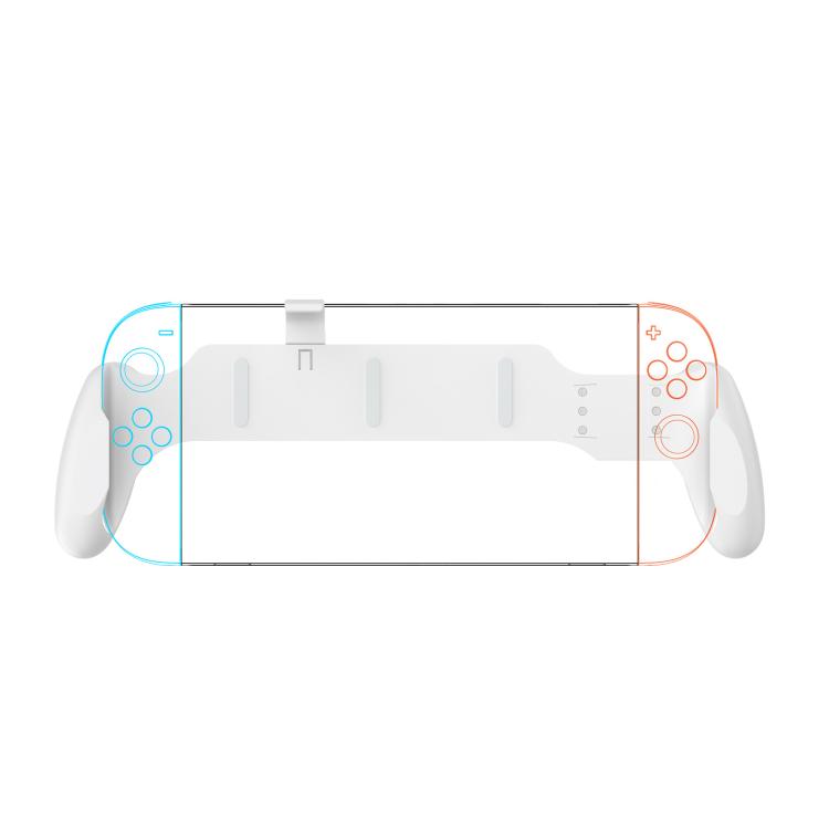 For Nintendo Switch 2 / Switch / Switch OLED Ergonomic Anti-Slip Grip Handle, JYS-NS2297 Black, JYS-NS2297 White