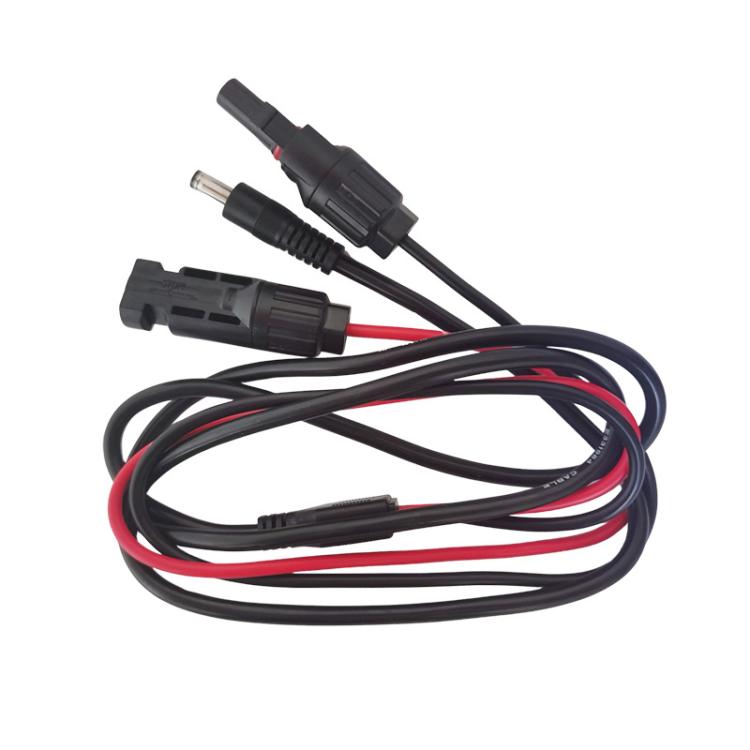 MC4 To DC5521 Solar Panel Charging Cable For Portable Power Stations