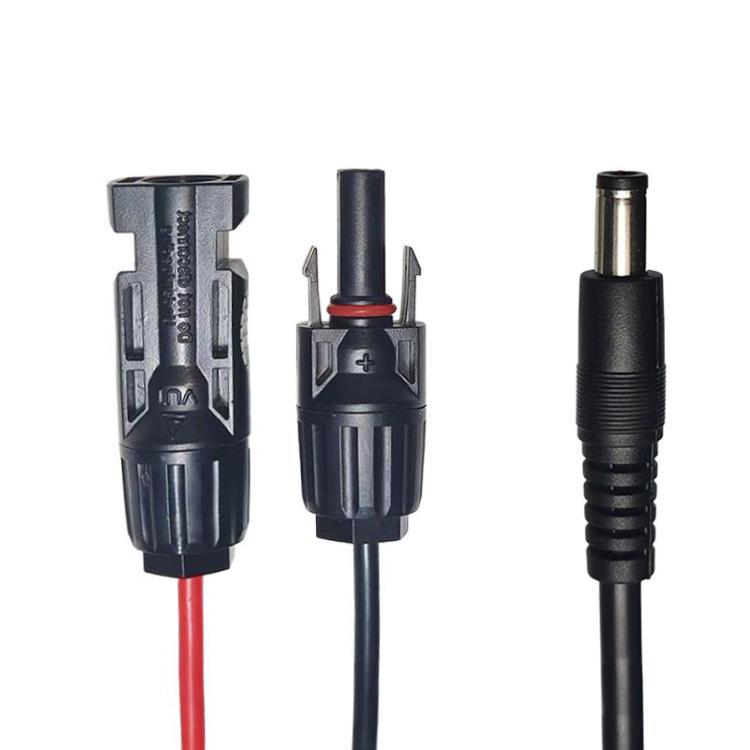 MC4 To DC5521 Solar Panel Charging Cable For Portable Power Stations
