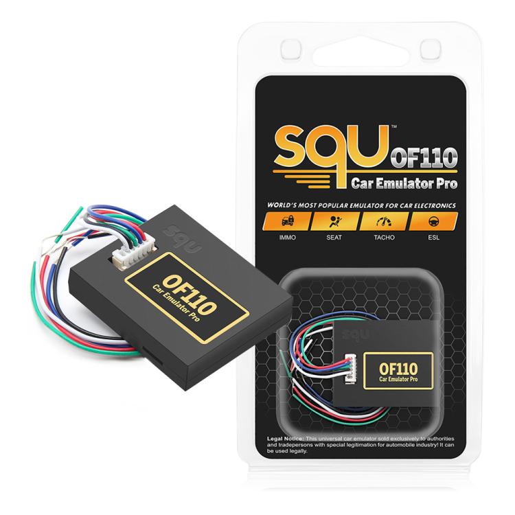 SQU OF110 Universal Car Emulator Pro IMMO, ESL, Airbag & Tacho Programmer Automotive ECU Coding & Diagnostic Tool