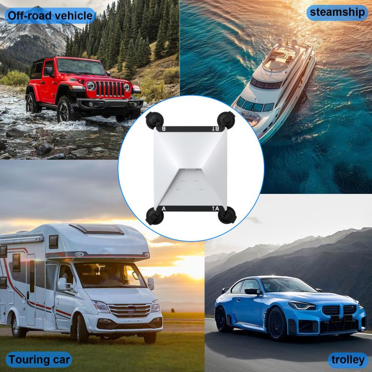 For Starlink Mini Car Metal Suction Cup Holder