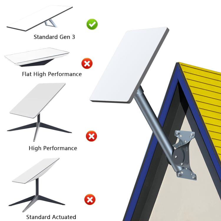 For Starlink Gen 3 / V4 Bracket Base Set