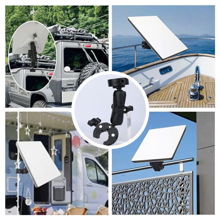 For Starlink Mini Aluminium Alloy Bracket Adapter Heavy Duty Clamp Bracket