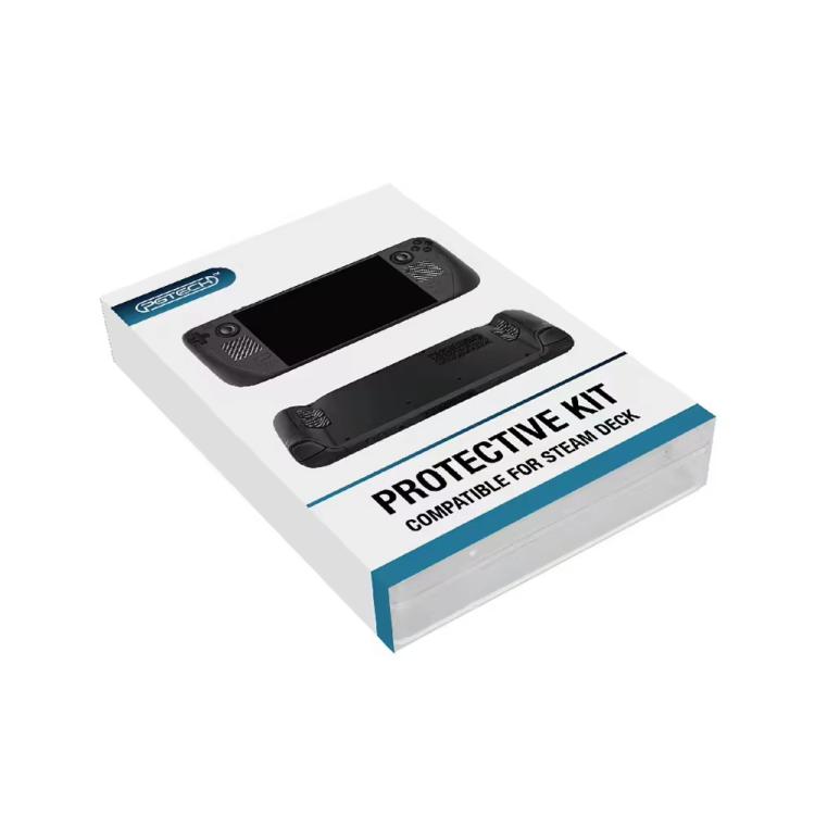 For Steam Deck Game Console PGTECH Joystick Cap Sticker Dust Plug Protection Kit