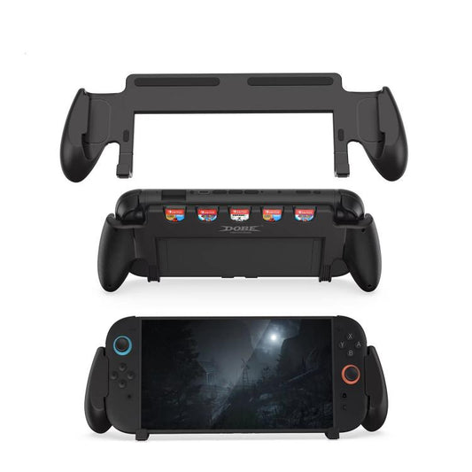 For Nintendo Switch 2 DOBE All-in-One Ergonomic Grip Case with Built-in Game Card Storage