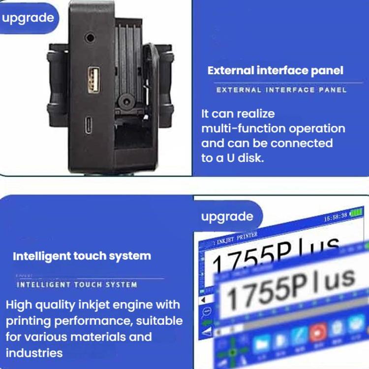 Yaomatec 12.7mm 28-Language Date Coding Handheld Inkjet Printer, US Plug