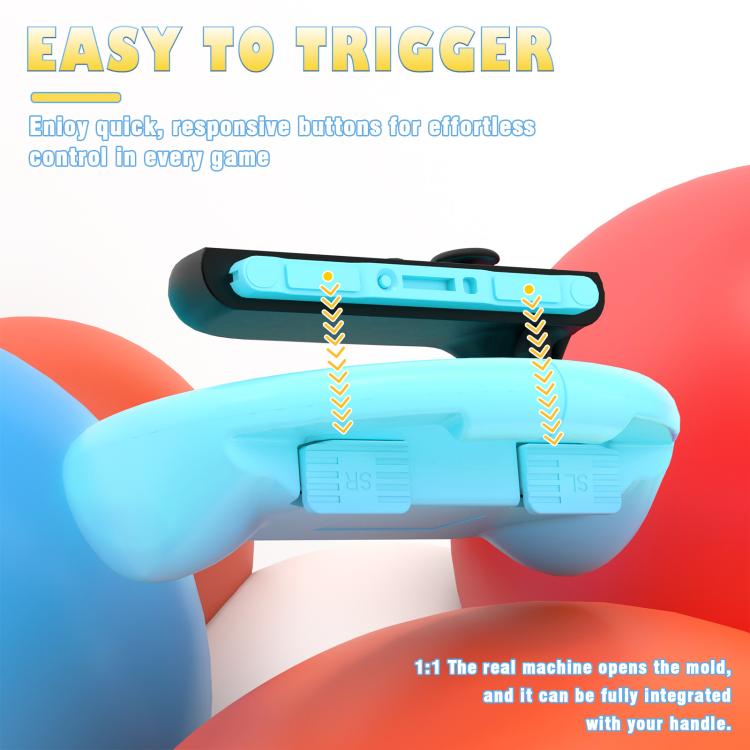 2pcs /Pack Steering Wheel Grip for Nintendo Switch 2/Switch Joy-Con Controllers