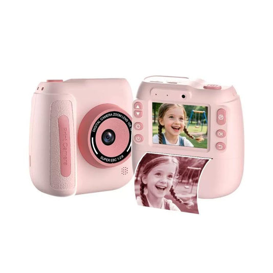 Children Instant Print Digital Camera Dual Front Rear Cameras HD Mini Camera