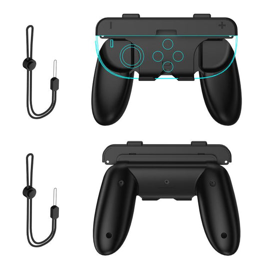 For Nintendo Switch 2 Joy-Con Controllers  2-in-1 Detachable Grip for Dual/Single-Hand Use