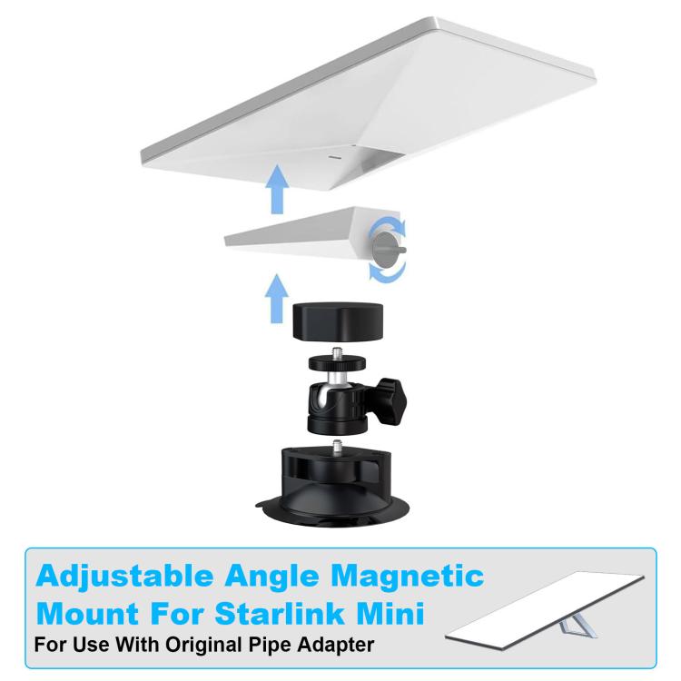 For Starlink Mini Roof Suction Cup Mount
