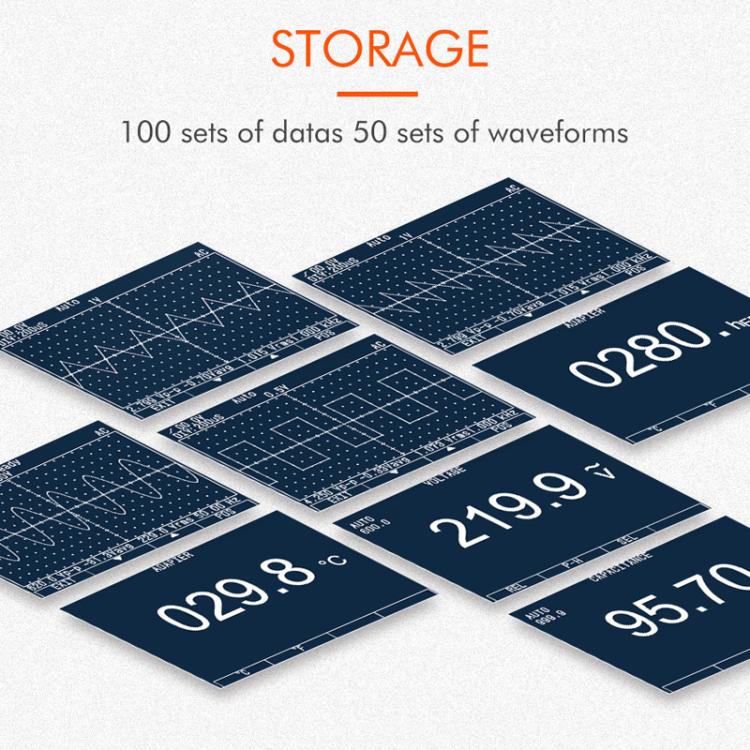 Oscilloscope Multimeter 200Msps Sampling Rate 40MHz Oscilloscope + Multimeter 2 In 1