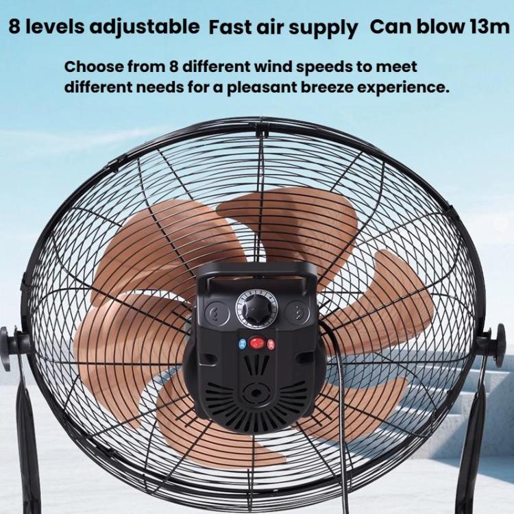 Powerful High Power Floor Fan Industrial Electric Fan, CN Plug