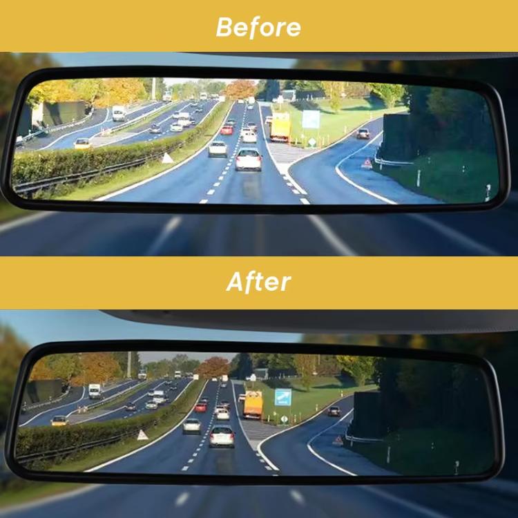 Car Interior Rearview Mirror Anti-Glare Film Large Size Anti-Reflective Film