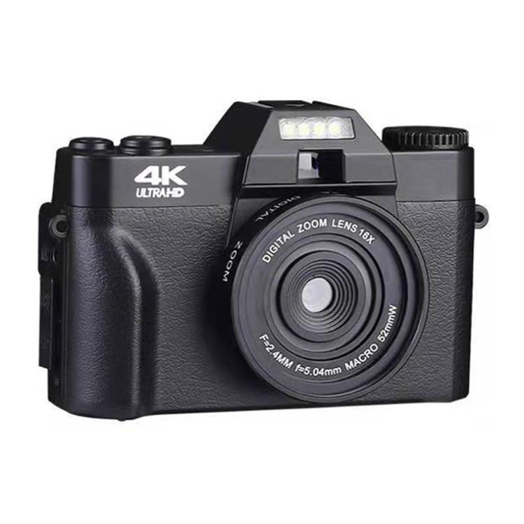 R10 4K HD 75MP Retro Mirrorless Camera 16x Zoom WiFi Digital Camera With 3-Inch Flip Screen