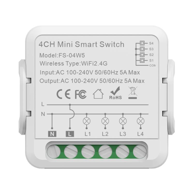 Smart Switch Voice Timer Switch For Amazon Alexa / Google Assistant