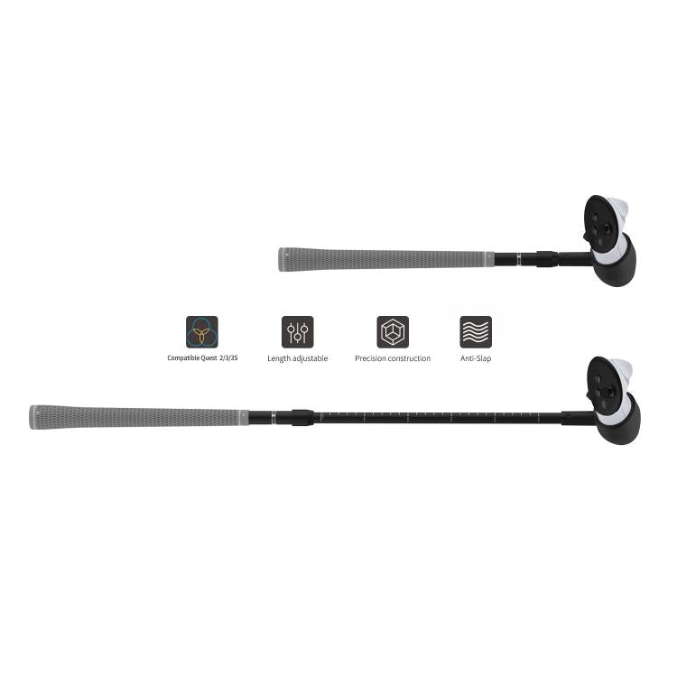 For Meta Quest 3S / 3 / 2 DOBE TY-3881 Handle Golf Club Universal Sports Club Grip