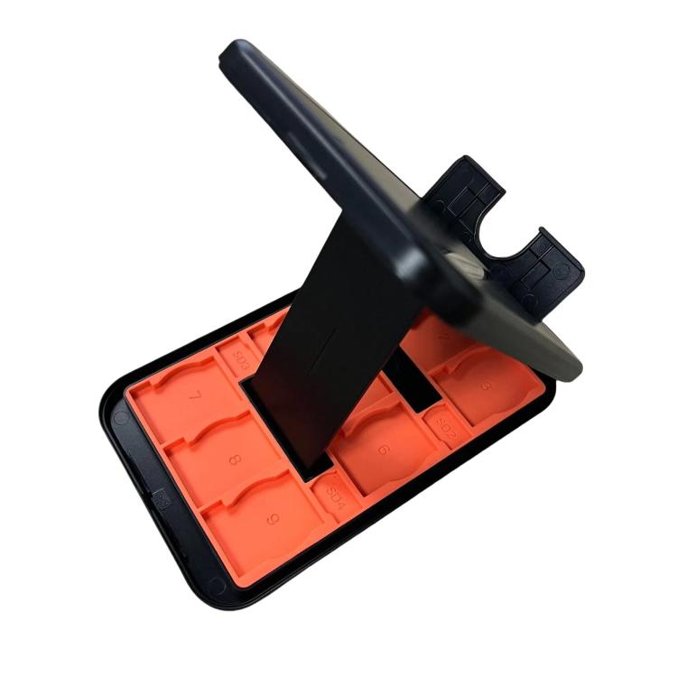 KJH Card Box Stand for Nintendo Switch 2 / Switch OLED / Lite Foldable  Holder with 9 Game Card Slots & 4 SD Card Slots