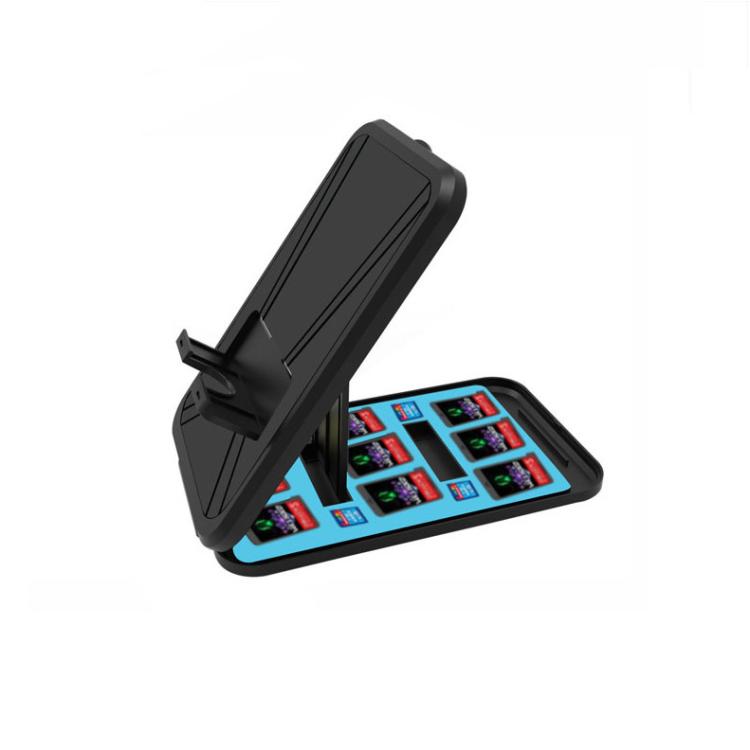 KJH Card Box Stand for Nintendo Switch 2 / Switch OLED / Lite Foldable  Holder with 9 Game Card Slots & 4 SD Card Slots