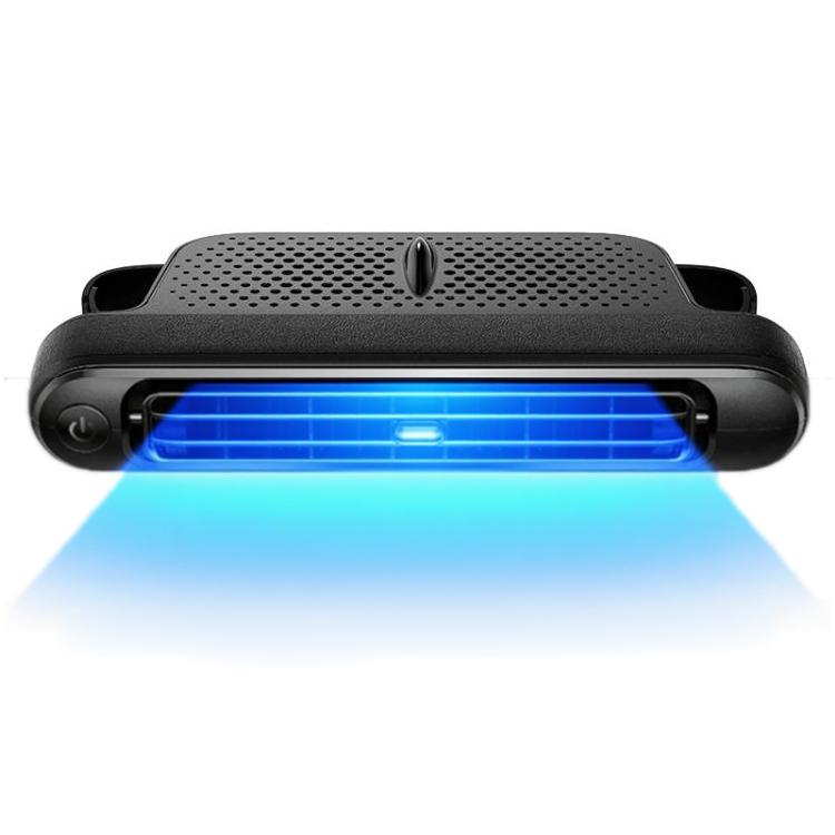 Car Rear Seat USB Plug-in Dual Turbine Silent Bladeless Electric Fan