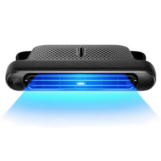 Car Rear Seat USB Plug-in Dual Turbine Silent Bladeless Electric Fan